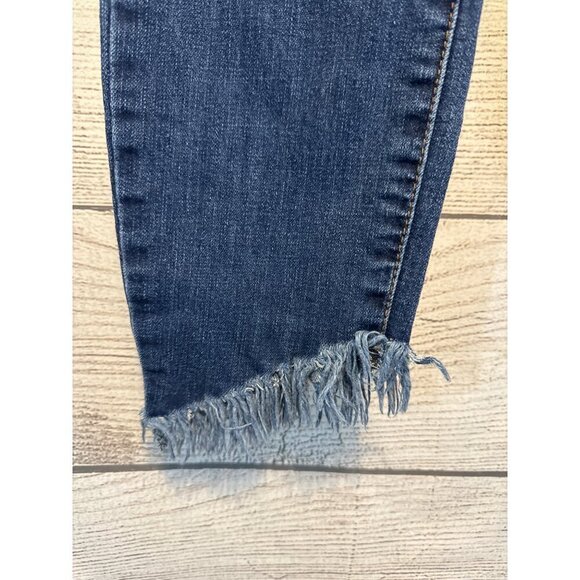 STS Blue Emma Ankle Skinny Jeans Fringe Hem Size 27 - Picture 2 of 4
